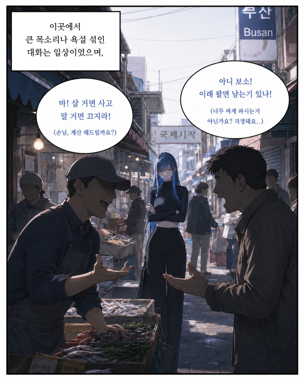 강청 인트로 웹툰 5번째 컷